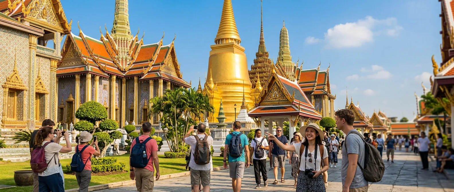 Visa Thaïlande – Demande en Ligne, Types de Visa et Formalités - Informations complètes sur le visa Thaïlande : types de visas, coûts, délais et conditions d'entrée pour les ressortissants francophones.